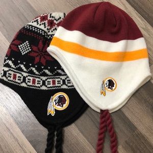 Washington Redskins winter hat bundle